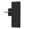Power Splitter MACLEAN MCE248 F/B — 3 tomadas AC (1x16A, 2x6A) e 4 portas USB (2xUSB‑A, 2xUSB‑C PD 20W), ficha EU, preto
