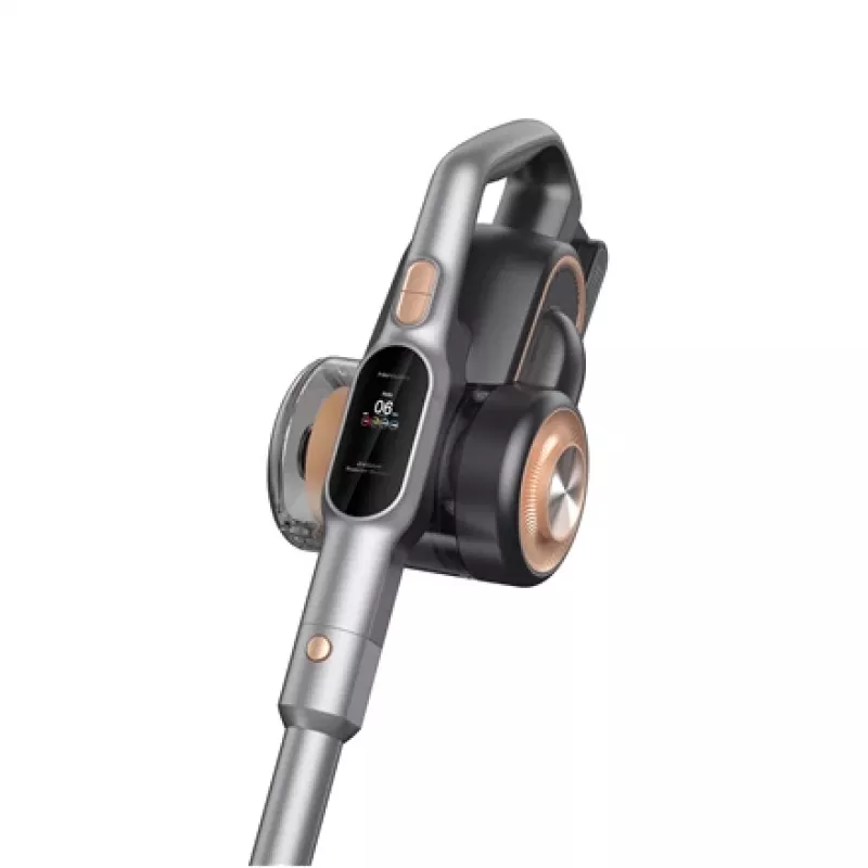 Aspirador vertical 2-em-1 Jimmy H10 Pro — bateria, sem fios, 650 W, 0,6 L, sem saco, 60 min. de autonomia, preto/laranja