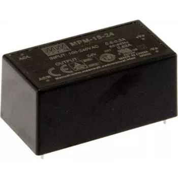 Fonte de alimentação MEAN WELL MPM-15-3.3 15W entrada 90-264V