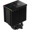 Dissipador de ar DeepCool AK500 Digital Pro 12 cm preto rolamento fluid dynamic
