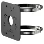 Suporte de montagem em mastro DAHUA PFA152-E-B para mastros de câmaras de vigilância, construção metálica resistente às intempéries
