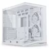 Caixa de computador Lian Li caixa de PC O11 Dynamic Mini V2 Flow branco