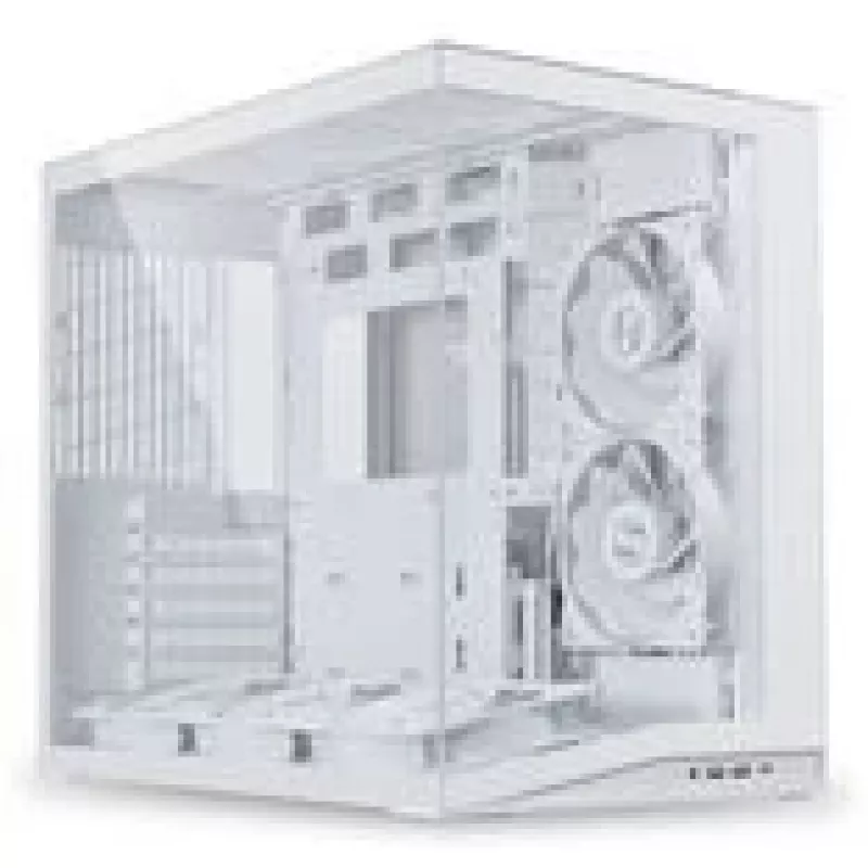 Caixa de computador Lian Li caixa de PC O11 Dynamic Mini V2 Flow branco