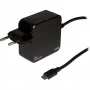Carregador Inter-Tech PD-2045 Universal preto AC para interiores 20V USB-C