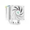 Arrefecedor de ar para processador DeepCool AK500 Digital WH 12 cm branco 1 unid.