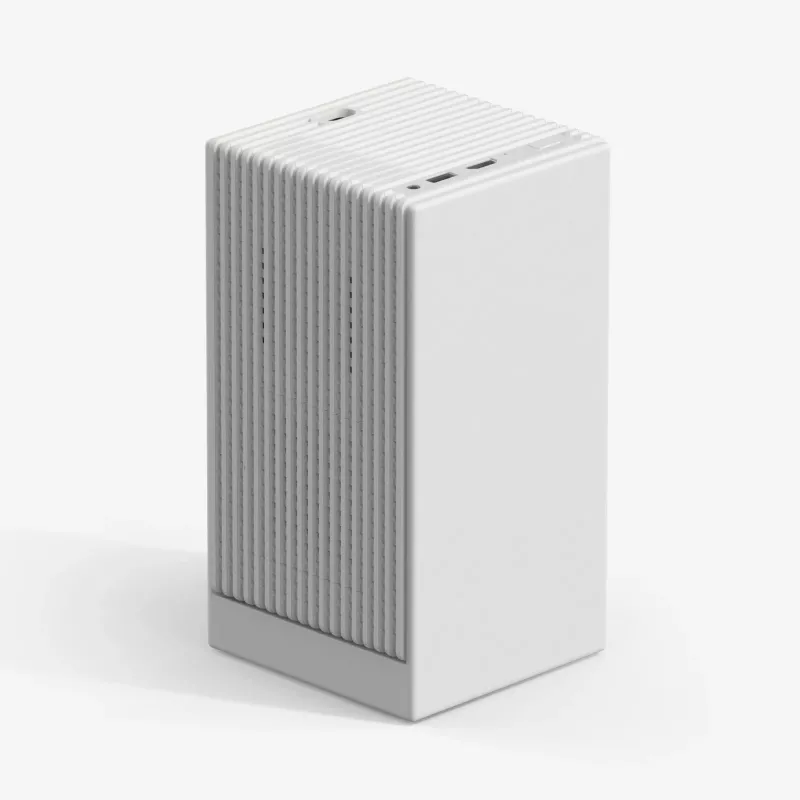 Projetor WANBO Cube 2 Pro 500 ANSI Android TV 11 — projetor de casa inteligente compacto, branco