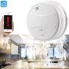 Detetor de fumo Spring 0 WLAN fotoelétrico branco