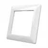 Moldura 1 módulo Busch-Jaeger Busch-balance SI branco alpino modelo 1721-914 (compatível 1725-0-1555)