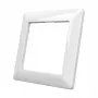 Moldura 1 módulo Busch-Jaeger Busch-balance SI branco alpino modelo 1721-914 (compatível 1725-0-1555)