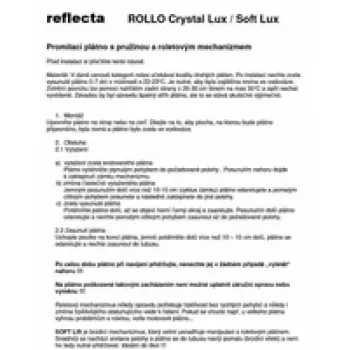 Tela de projeção Reflecta CrystalLine rolo 176x176 cm