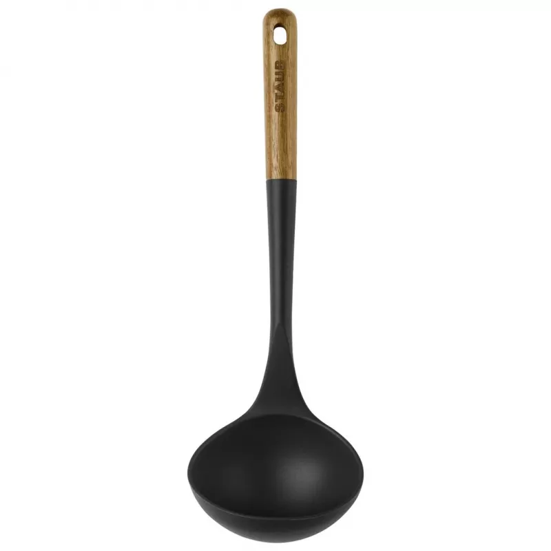 Colher Staub - 31 cm, Castanho-preto