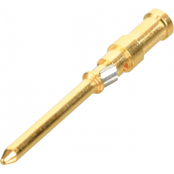 HARTING HAN 09150006124 - pino de contacto, 0,14-0,37 mm², cobre, dourado (09 15 000 6124)