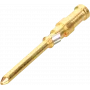 HARTING HAN 09150006124 - pino de contacto, 0,14-0,37 mm², cobre, dourado (09 15 000 6124)