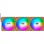 Ventoinhas de caixa Thermaltake CT140 EX ARGB 140mm pack de 3 Gravel Sand
