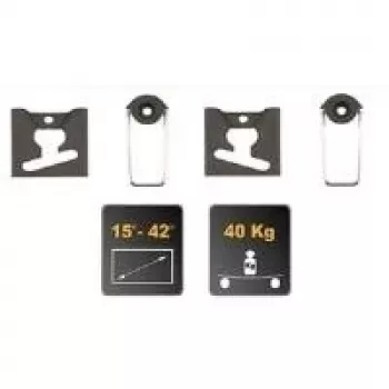 Suporte de TV ShiverPeaks BS89713 106,7 cm (42 polegadas)
