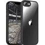 JT BERLIN Pankow Hybrid capa para Apple iPhone 16e, preta/transparente