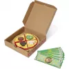 Melissa & Doug Top & Bake Pizza Counter Conjunto de brincar em madeira