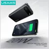 Powerbank usams PB80 PD20W 10000mAh — carregador portátil, preto