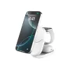 Carregador de interior Belkin UltraCharge 25W Qi2 3em1 carregador magnético UE branco redondo