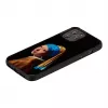 Capa de proteção iKins para Apple iPhone 12 Pro Max com design A Rapariga com o Brinco de Pérola