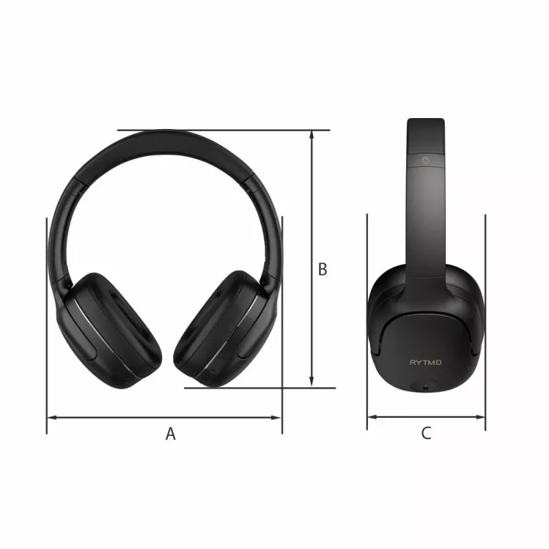 Auscultadores Manta HDP1001BK Rytmo Elegance preto