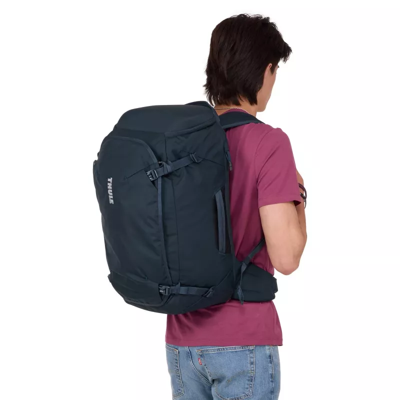Mochila de viagem Thule 5309 Landmark 40L unissexo azul-escuro