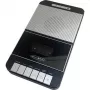 Gravador de cassetes portátil Reflexion CCR8018 com gravação USB-MP3, preto/cinzento