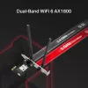 Mercusys MA70XE AX1800 Wi-Fi 6 Bluetooth adaptador PCI Express, dual band