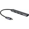 Hub USB Helos 344447 Type-C 5000 Mbit/s Cinzento