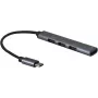Hub USB Helos 344447 Type-C 5000 Mbit/s Cinzento