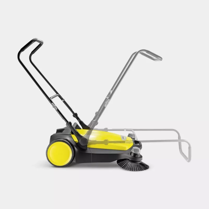 Vassoura mecânica Kärcher S 6 Twin preta, amarela