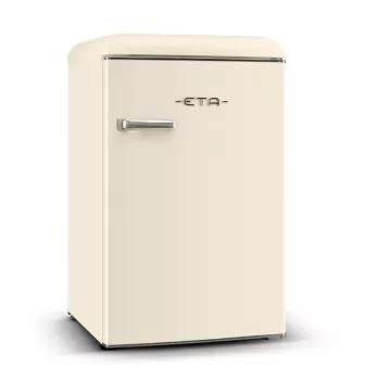 ETA | Frigorífico | ETA253590040E Storio retro | Classe de eficiência energética E | Aparelho de instalação livre | Frigorífico sem congelador | Altura 90 cm | Volume de refrigeração 92 L | Volume de congelação 18 L | 38 dB |