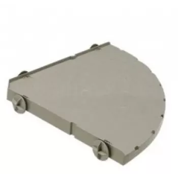 Prateleira FERPLAST 93245021 — prateleira de plástico para gaiolas de furões e roedores, cinzenta, 380×380×30 mm