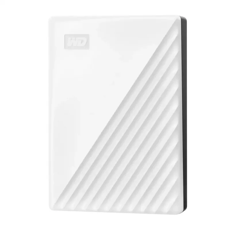 WD My Passport WDBR9S0060BWT - disco - encriptado - 6TB - externo (portátil) - USB 3,2 Gen 1 - AES de 256 bits - branco (WDBR9S0060BWT-WESN)