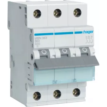 Interruptor elétrico Hager MBN363 3P (MBN363)