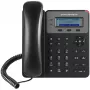 Telefone DECT Grandstream GXP1610 — preto, LCD 132×48 px, Headset (RJ-9), 1 auscultador, Agenda 500, Mãos livres