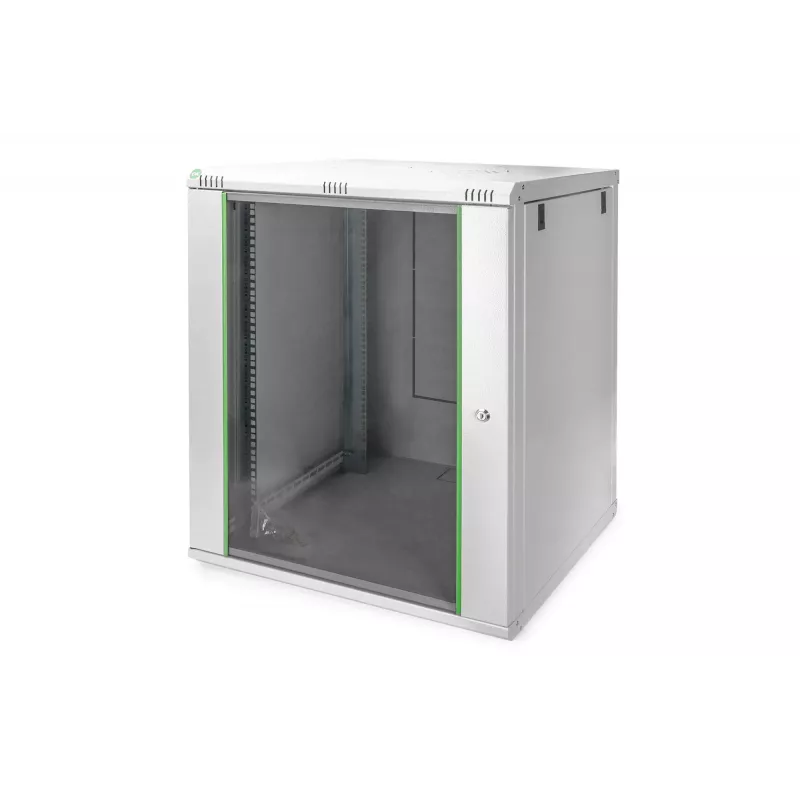 DIGITUS Professional Dynamic Basic Series DN-19 16U-6/6-EC - caixa - adequada para montagem na parede - cinzento, RAL 7035 - 16U - 48,3 cm (19)