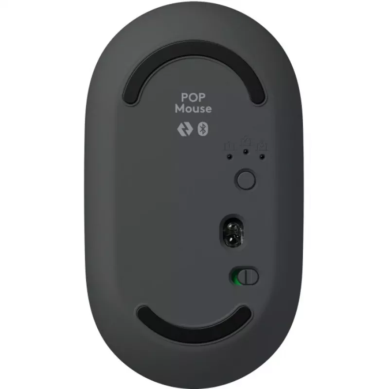 Logitech POP ICON COMBO Suíço, Grafite/Verde, Bluetooth, Suíço, 920-013275
