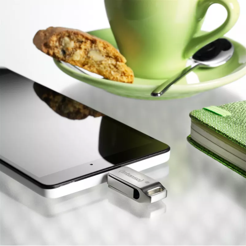 PEN DRIVE FLASH USB3 64GB/SILVER 3536490 INTENSO