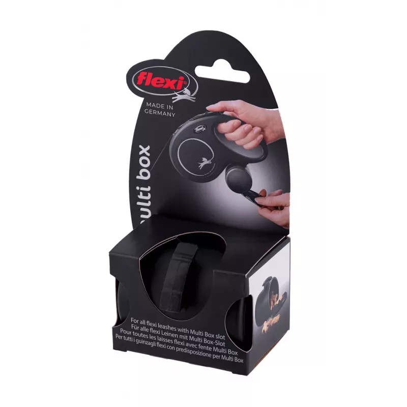 Flexi Vario Multi Box recipiente universal para comida ou sacos, preto