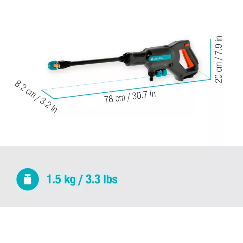 Máquina de lavar à pressão Gardena AquaClean 24/18V P4A