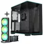 Lian Li O11D EVO RGB + TRYX PANORAMA SE ARGB refrigeração líquida completa — preto, 360 mm
