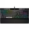 Teclado gaming Corsair K70 MAX USB alemão preto