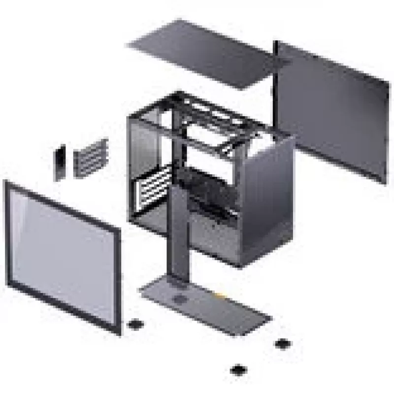 Caixa de computador Jonsbo D32 STD Mini Case mATX preto