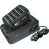 Conjunto de arranque de bateria 18V 1x 2,5Ah + carregador rápido AL 18V-44 (preto, bateria de iões de lítio 2,5Ah, POWER FOR ALL ALLIANCE)