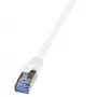 Cabo de rede LogiLink 50 m Cat.6A RJ-45 S/FTP branco