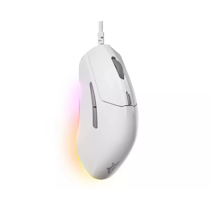 SteelSeries Rival 3 Gen 2 rato para jogos, branco