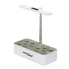 Sistema inteligente de cultivo de plantas de interior GreenBlue, vaso SMART, capacidade 4L, para 12 plantas, LEDs de espetro completo, GB133
