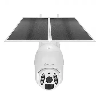 Câmara de vigilância Tellur Smart WiFi Solar Camera P&T 3MP 2K UltraHD