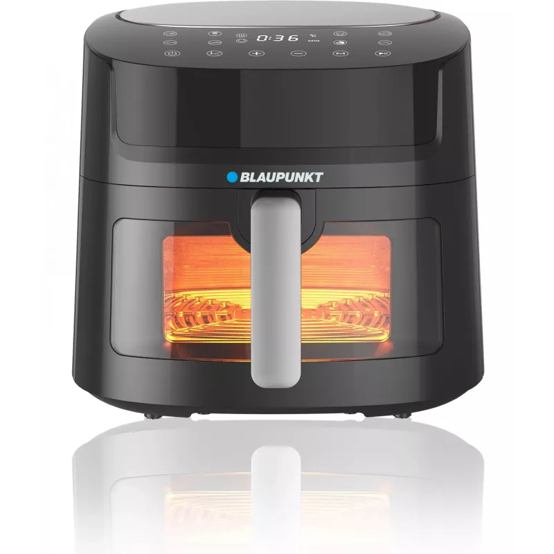 Fritadeira de ar quente BLAUPUNKT AFD712 – capacidade 7,2 l, 1800 W, controlo digital por toque, 40–200 °C, temporizador de 60 minutos